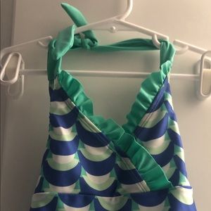 Girls Gymboree tankini swimsuit.